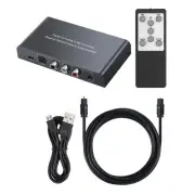 Audio Converter with IR Remote Control Digital Coaxial Toslink to7741