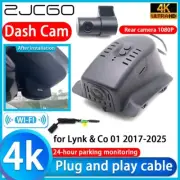 Plug and Play UHD 4K 2160P Wifi DVR Dash Cam Camera for Lynk & Co 01 2017-2025
