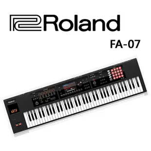 Roland FA-07 61鍵 合成器 鍵盤 電子琴 音樂工作站 公司貨分期免運 [唐尼樂器]