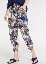 NEW PETER ALEXANDER WOMENS TRANQUIL ISLAND PYJAMA PJ PANTS LARGE $79.95 VISCOSE
