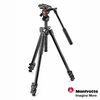 在飛比找PChome24h購物優惠-Manfrotto 290 LIGHT 輕巧三節腳架油壓雲台