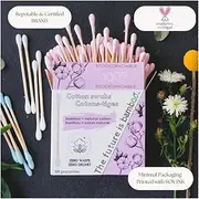 100% Biodegradable Cotton Swab 6-Pack