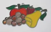 FRUIT SUNCATCHER (PEAR/GRAPES/APPLE/STRAWBERRY/FOOD/KITCHEN SUNCATCHERS)