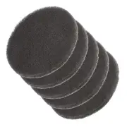 5pcs 5" 1500 Grit Drill Powered Brush Buffing Scrub Pads Household Cleaning Tool