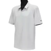 Oakley Divisonal Polo Mens Size S Small Plain White Golf Regular Fit Tee Shirt