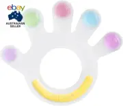 Palm Teether - Super Soft Silicone Baby Soothing Teether Pacifier, Teething Toys
