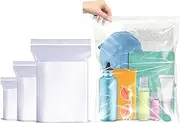 100Pcs Large X-Large Extra Large XXL Resealable Zip Lock Ziplock Bags Clear Plastic PE Zipper A3 A4 Storage Packaging Packing Bags (32x42cm)
