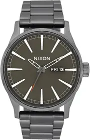 Nixon the Sentry SS A356-2947 Men's Analog Quartz Watch With Stainless Bracelet