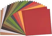 Florence Cardstock Textured Multicoloured - Coloured Card Making Supplies 12 x 12 inch - Christmas - 24 Sheets - Coloured Paper for Scrapbooking, Card Making and Other Paper Crafts - 216 GSM