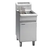 Waldorf 800 Series FNL8226G - 450mm Twin Pan Gas Fryer Low Back Version