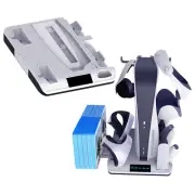 For PS5 PS VR2 Controllers Console Charging Dock Station Headset Disk Stand Base