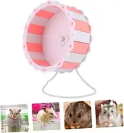 LIGHTAOTAO Delicate Silent Hamster Exercise Wheel Multicolored Plastic Pet Running for Healthy Playtime and Activities