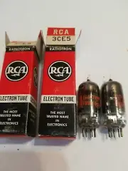 Pair Of RCA 3CE5 TUBES NOS