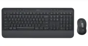 Logitech Signature MK650 Wireless Keyboard and Mouse Combo for Business - Graphi