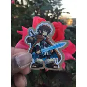 Anime Frodo Sticker Sting glowing blue