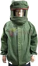 Tool Parts New Sandblasting Jacket with Air Hose Arrived Sand Blasting Suit Sandblaster Cloth Sandblast Protector