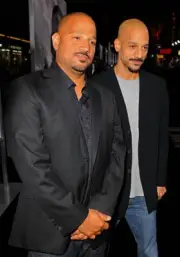 Directors Allen Hughes Albert Hughes arrive at "The Book Of Eli" p- Old Photo