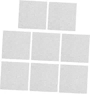 Mobestech 8pcs Stainless Steel Wire Mesh Pad Grass Plant Fixed Net Moss Met Aquarium Fixed Mesh Pad Aquatic Plants Meet