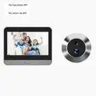 Clear View Wireless Peephole Camera with Intercom and Recording Options