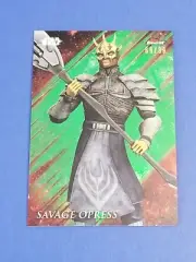 Savage Opress - 2018 Star Wars Finest Green Refractor #69/99