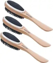 Superio 3 in 1 Garment Brush, Lint Remover for Clothes and Shoehorn (3 Pack)