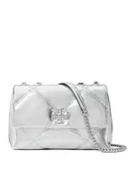 Tory Burch Small Kira Metallic Diamond Quilt Convertible Shoulder Bag