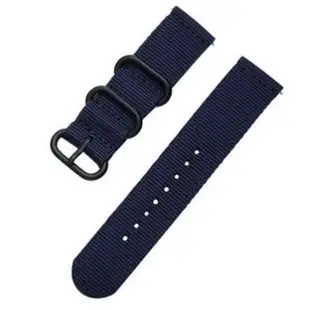 Canvas Nylon Woven Fabric Strap 18/20/22/24mm For Band Watch