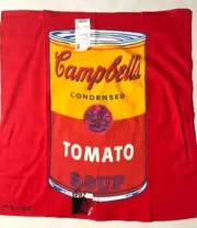 New UNIQLO Andy Warhol Campbell's Tomato Soup Can 2014 MOMA Sprz Bandana Scarf