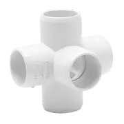 Holman 20mm EzyFit 5 Way PVC Joint Industrial Plumbing Fixtures Pipe Fittings