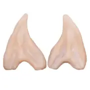 Adult Latex Alien Elf Fairy Spock Pointy Ear Wrap Around Tips LARP Cosplay