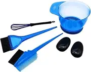 Mikinona Professional Hair Dyeing Kit 2 Sets 10pcs Tool Set Ear Covers Bowls for Salon or Home