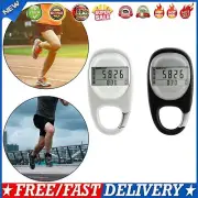 3D Digital Simple Walking Distance Clip On Pedometer Step Counter