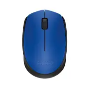 Logitech 910-004656 M171 Wireless Mouse for PC, Mac, Laptop, Optical Tracking - Blue/Black
