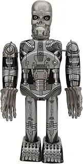 Walking Toy, Vintage Clockwork Spring Toy Tinplate Skull Robot Interactive for Decoration