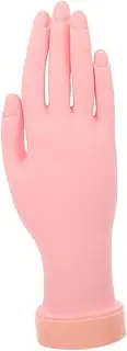 CANIGHT Manicure Training Hand Model Simulated Hand Practice Hand Fake Hand Nail Practice Realistic Hand for Nail Practice Human Hand Model Nail Practice Fake Hand Fake Human Hand