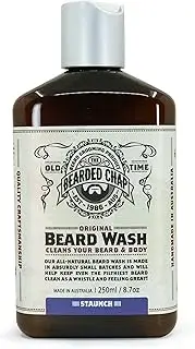 The Bearded Chap Original Staunch Beard Wash, 250 milliliters