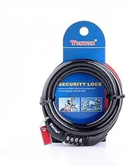 ACECYCLE Bike Lock Four-Digit Anti-Shear Cable Lock No Key Required Lightweight More Convenient to Lock The Bicycle（47.24 Inches）