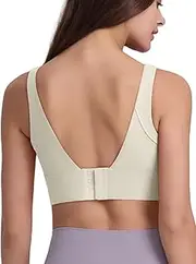 [IDOPIP] Women's Bra Without Underwire Sports Bra Seamless Padded