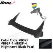 For 16-21 Honda Civic 10th X Type-R Roof Spoiler #B92P Nighthawk Black Pearl ABS (for: Honda Civic)