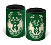 NBA Basketball Milwaukee Bucks Can Cooler Stubby Holder