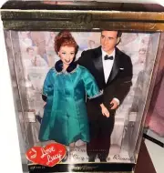 Barbie & Ken as Lucy & Ricky Ricardo I Love Lucy "Lucy is Enceinte" Dolls-Sealed