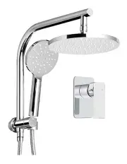[Cefito] 9 Inch Handheld Round High Pressure Rain Shower Head Set Mixer Tap in Chrome