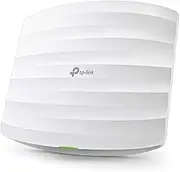 TP-Link EAP225 V3 Wireless MU-MIMO Gigabit Ceiling Mount Access Point, Supports 802.3af PoE and Passive PoE(Injector Included), AC1350