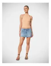 [Abrand Jeans] 99 Skirt in Light Blue