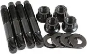 Aeroflow Carburettor Stud Kit Suit 1/2"Spacer 4 Pack 8740 12 Point - AF37-1051