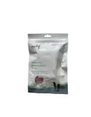 NEW - Motif Medical Maternity Compression Socks Sz M, White-Grey-pink Stripes