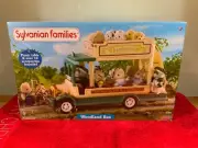 Sylvanian families calico critters Flair WOODLAND BUS NRFB COLLECTORS ❤️