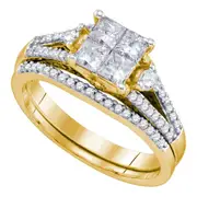 1 CT-Diamond BRIDAL SET