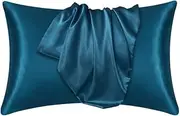 2 Pack Silky Pillowcase -Real Silk Pillowcase for Women Men 48X74cm Soft Breathable Smooth Cooling Pillow Covers for Sleeping