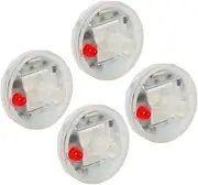 4pcs LED Tire Lights for Cars Motorcycles Solar Strobe Wheel Lamps with Flash Modes Enhance Nighttime